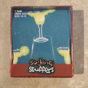 Socking Stuffers Marguarita Crew Socks